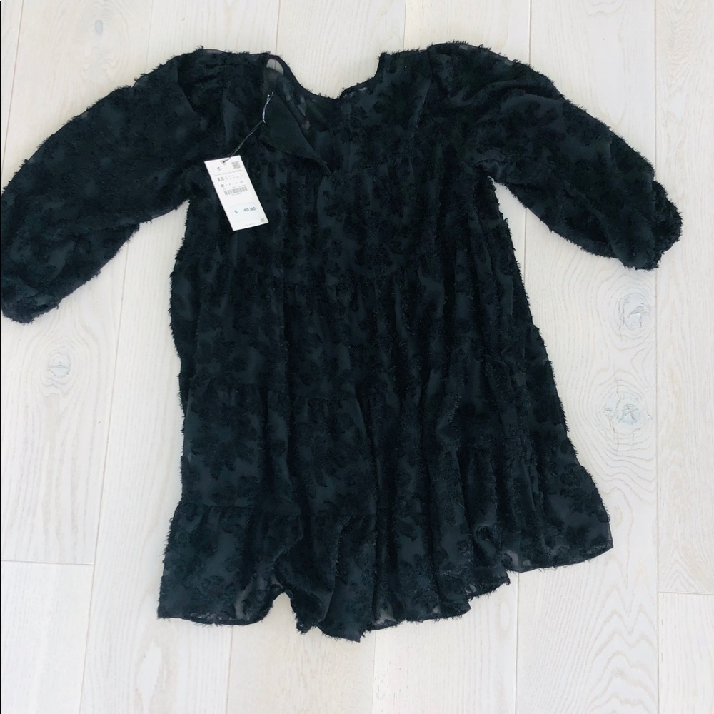 Zara black dress